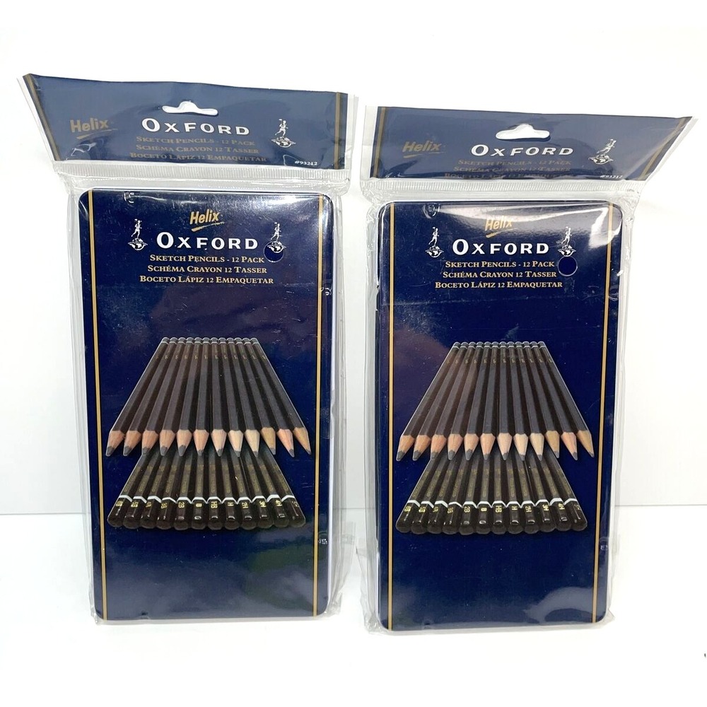 HELIX OXFORD SKETCH PENCILS Set of 2 - 24 Pencils